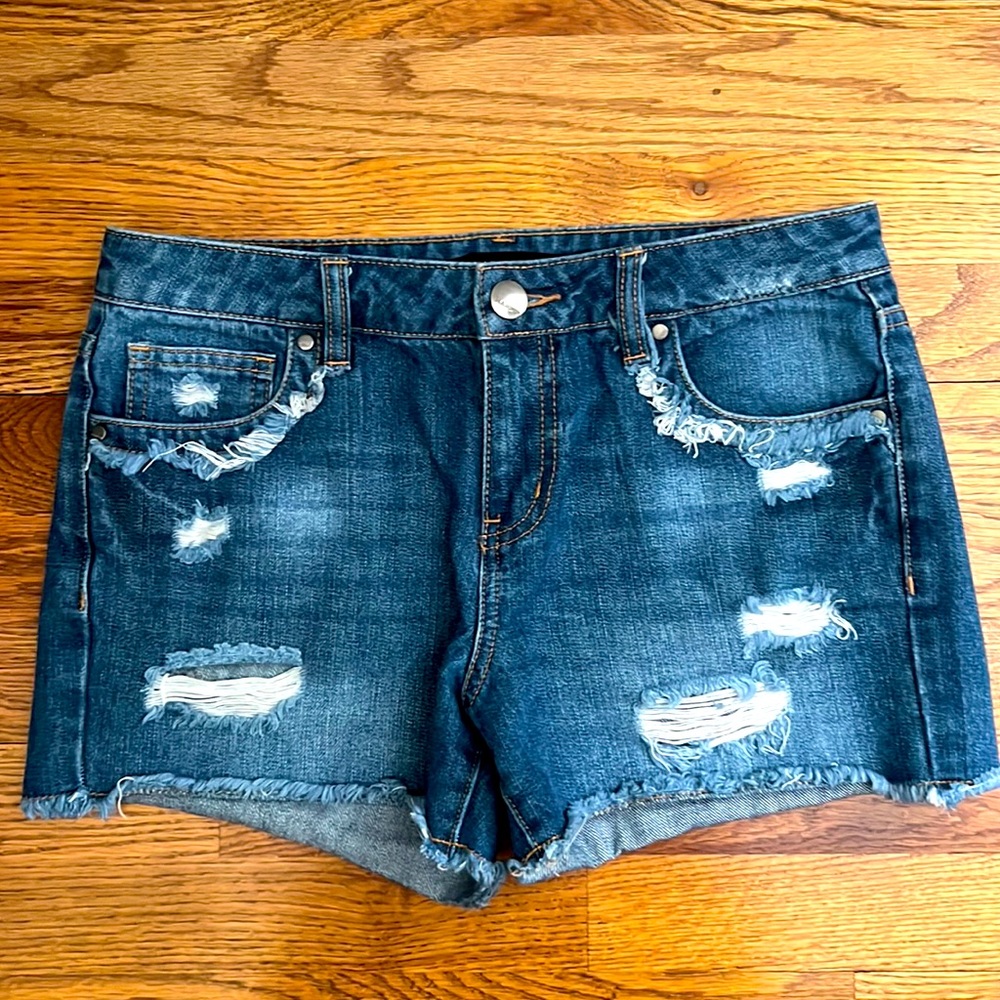 Harper Blue Jean Shorts